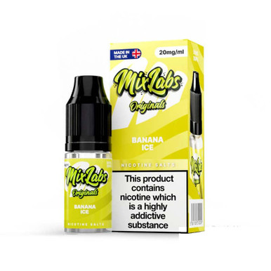 Mix Labs Originals Banana Ice 20mg — buy online at VapeCity UK