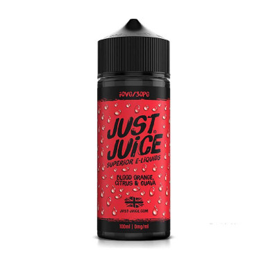 Just Juice Iconic 100ml Blood Orange 100ml — buy online at VapeCity UK