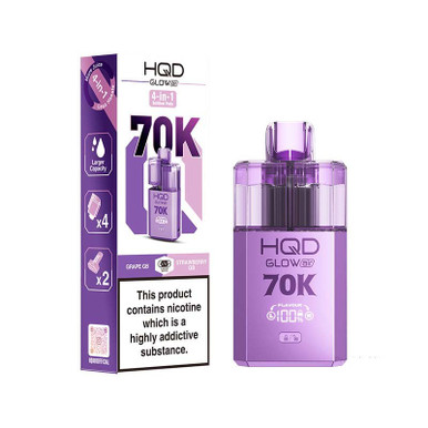 HQD Glow Air 70K Prefilled Pod Kit photo 1