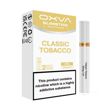 OXVA Slimstick Prefilled Pods Classic Tobacco — buy online at VapeCity UK