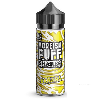 Moreish Puff Shakes 100ml Banana Shakes 100ml — buy online at VapeCity UK
