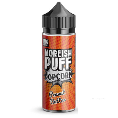 Moreish Puff Popcorn 100ml Peanut Butter Popcorn 100ml — buy online at VapeCity UK