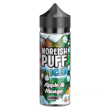Moreish Puff Iced 100ml Apple & Mango Sherbet Iced 100ml — buy online at VapeCity UK