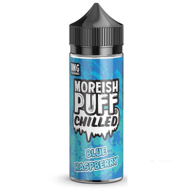 Moreish Puff Chilled 100ml Blue Raspberry Chilled 100ml — buy online at VapeCity UK
