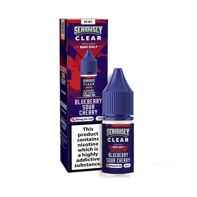 Seriously Clear Blueberry Sour Cherry 20mg — buy online at VapeCity UK