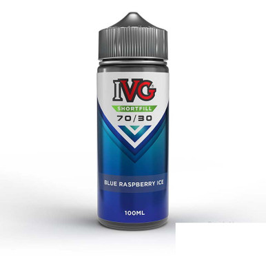 IVG 70/30 100ml Blue Raspberry Ice 100ml — buy online at VapeCity UK