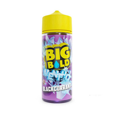 Big Bold Menthol 100ml Blackcurrant Menthol — buy online at VapeCity UK