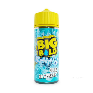 Big Bold Menthol 100ml Blue Raspberry Menthol — buy online at VapeCity UK