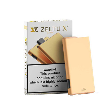 Zeltu X3 Pod Kit Burnt Gold Matte — buy online at VapeCity UK