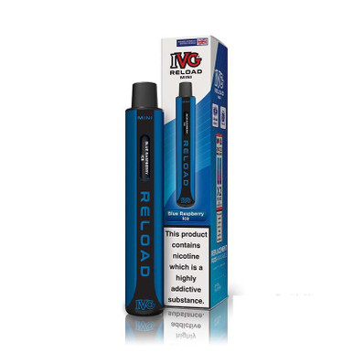 IVG Reload Mini Prefilled Pod Kit Blue Raspberry Ice 20mg — buy online at VapeCity UK