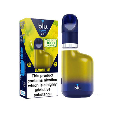 Blu Box Prefilled Pod Kit Lemon & Lime 20mg — buy online at VapeCity UK