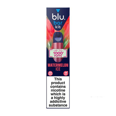 Blu Bar Prefilled Pod Kit Watermelon Ice 20mg — buy online at VapeCity UK