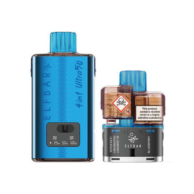 ELFBAR 4 in 1 Ultra50 Prefilled Pod Kit photo 1