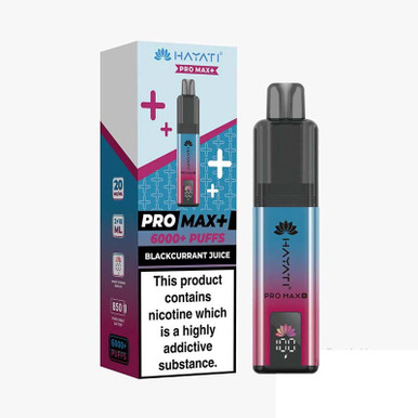 Hayati Pro + 6K Prefilled Pod Kit Blackcurrant Juice 20mg — buy online at VapeCity UK