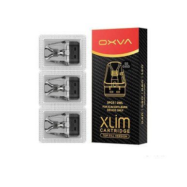 OXVA XLIM Top Fill Cartridge Stainless Steel 0.6 Ohm — buy online at VapeCity UK