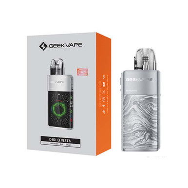 Geekvape Digi Q Vista Pod Kit Silver — buy online at VapeCity UK