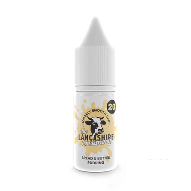 The Lancashire Creamery Bread & Butter Pudding 20mg — buy online at VapeCity UK