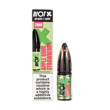 Riot X Apple Sour Strawberry 20mg — buy online at VapeCity UK
