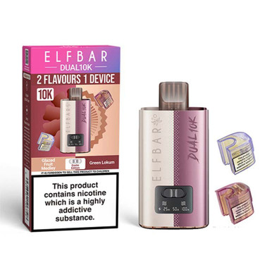 Elf Bar Dual 10K Legal Big Puff Device photo 1