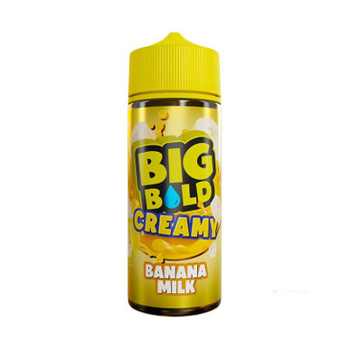 Big Bold Creamy 100ml Banana Milk Creamy — buy online at VapeCity UK