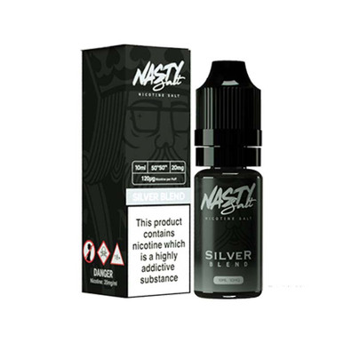 Nasty Juice Salts Silver Blend Tobacco 10mg — buy online at VapeCity UK