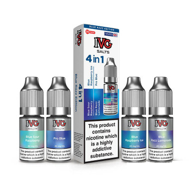IVG 4 In 1 Blue Razz Edition 20mg — buy online at VapeCity UK