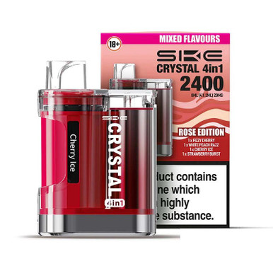 SKE Crystal 4 in 1 2400 Prefilled Pod Kit Rose Edition — buy online at VapeCity UK