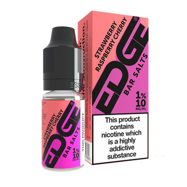 Edge Bar Salts Strawberry Raspberry Cherry Ice 10mg — buy online at VapeCity UK