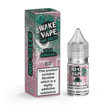 Wake N Vape Melon Bubblegum 10mg — buy online at VapeCity UK