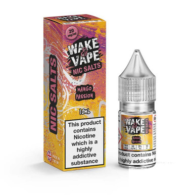 Wake N Vape Mango Passion Ice 10mg — buy online at VapeCity UK