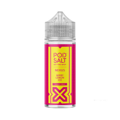 Pod Salt Nexus 100ml Shortfills Berry Lemon Ice — buy online at VapeCity UK