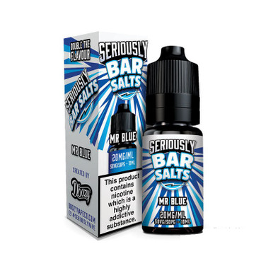 Seriously Bar Salts by Doozy Vape Co Mr Blue 5mg — buy online at VapeCity UK