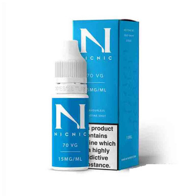 Nic Nic 70% VG Shot 10ml Nicotine Shot 15mg — buy online at VapeCity UK