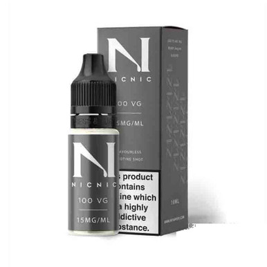 Nic Nic 100% VG Shot 10ml Nicotine Shot 15mg — buy online at VapeCity UK