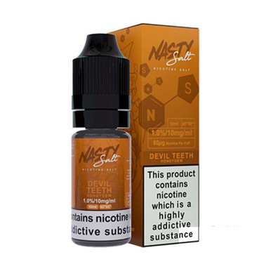 Nasty Juice Salts Devil Teeth 10mg — buy online at VapeCity UK