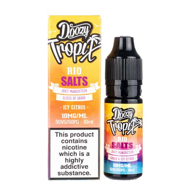 Doozy Vape Co Nic Salt Tropix Rio 10mg — buy online at VapeCity UK