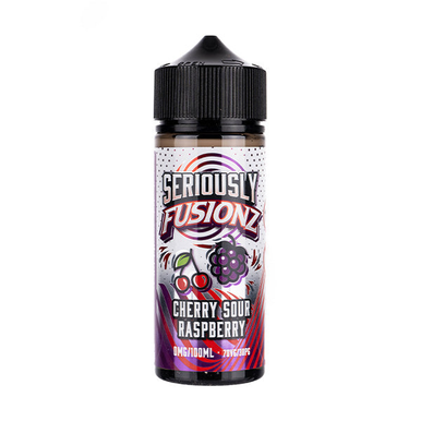 Seriously Fusionz by Doozy Vape Co Cherry Sour Raspberry 100ml — buy online at VapeCity UK