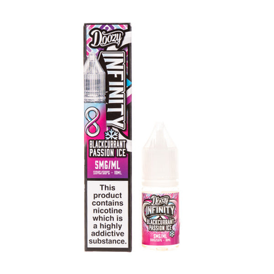 Doozy Infinity Blackcurrant Passion Ice 100ml — buy online at VapeCity UK