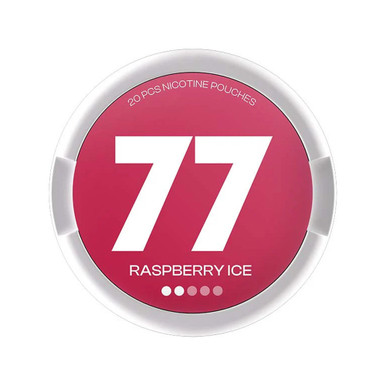 77 - Raspberry Ice 10.4mg · 3-dots — buy online at VapeCity UK