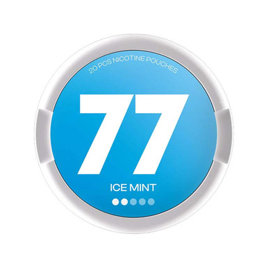 77 - Ice Mint 10.4mg · 3-dots — buy online at VapeCity UK