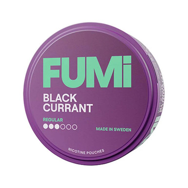 Fumi - Blackcurrant 4mg · 3-dots — buy online at VapeCity UK