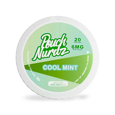 Pouch Nurdz - Cool Mint 12mg · 4-dots — buy online at VapeCity UK