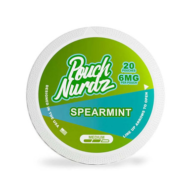 Pouch Nurdz - Spearmint 12mg · 4-dots — buy online at VapeCity UK