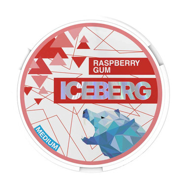 Iceberg - Raspberry Gum 20mg · 3-dots — buy online at VapeCity UK