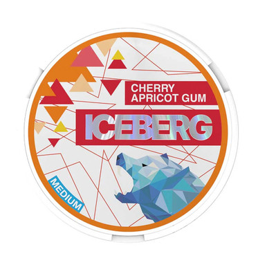Iceberg - Cherry Apricot Gum 20mg · 3-dots — buy online at VapeCity UK
