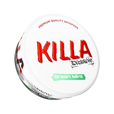 Killa Exclusive - Green Mint 16.5mg · High — buy online at VapeCity UK