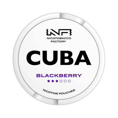 Cuba White - Blackberry 16mg · 3-dots — buy online at VapeCity UK