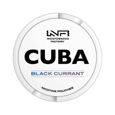 Cuba White - Black Currant 16mg · 3-dots — buy online at VapeCity UK