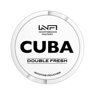 Cuba White - Double Fresh 16mg · 3-dots — buy online at VapeCity UK