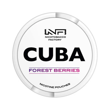 Cuba White - Forest Berries 16mg · 3-dots — buy online at VapeCity UK